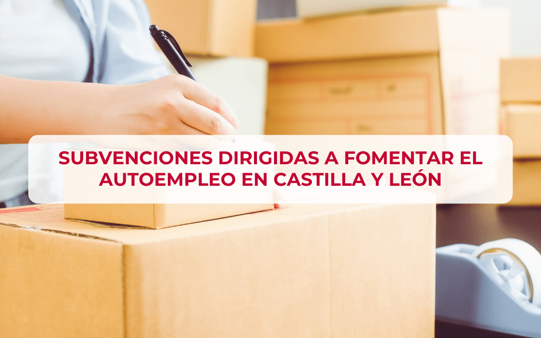 Subvenciones destinadas a fomentar el autoempleo en Castilla y León (2025)