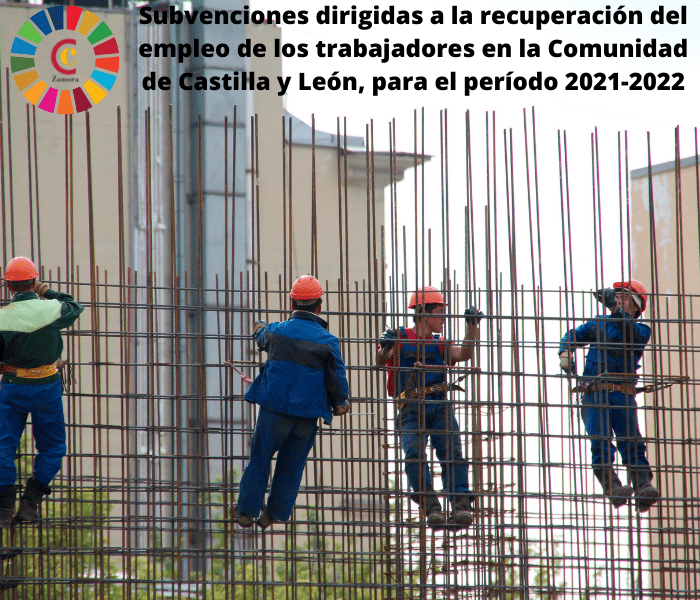 Subvenciones dirigidas a la recuperación del empleo de los trabajadores en la Comunidad de Castilla y León, para el período 2021-2022