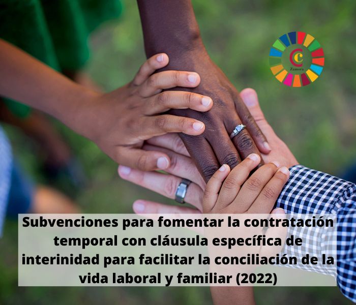 Subvenciones para fomentar la contratación temporal con cláusula específica de interinidad para facilitar la conciliación de la vida laboral y familiar (2022)