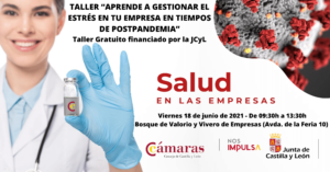 Taller Gratuito “Aprende a gestionar el estrés en tu empresa en tiempos de postpandemia”