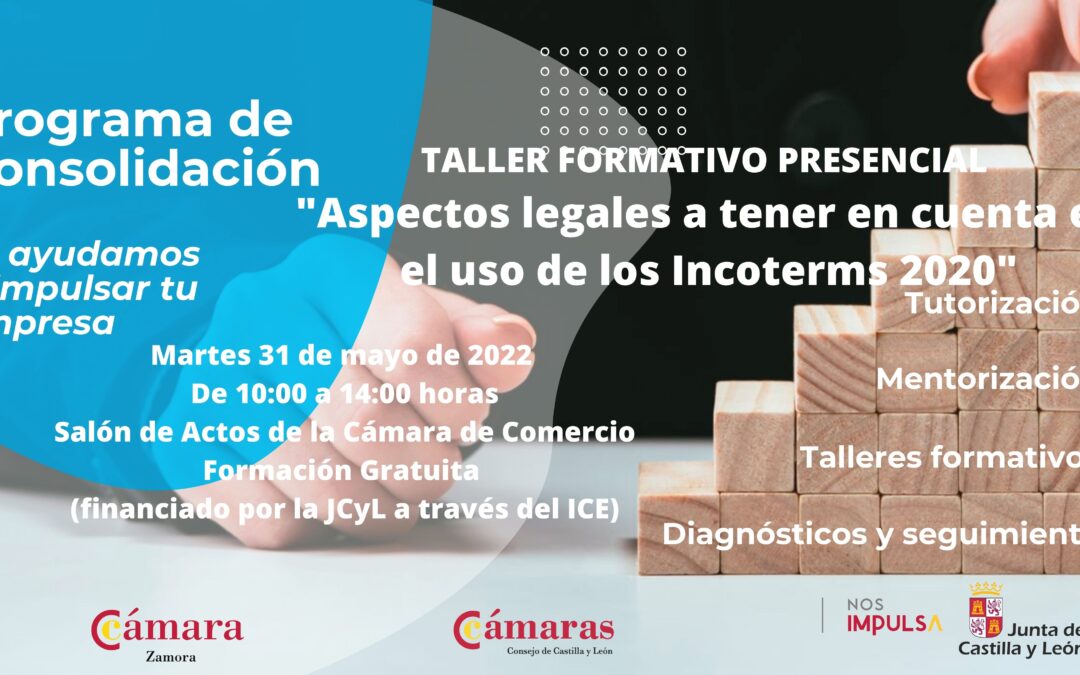 Taller Formativo Presencial “Aspectos legales a tener en cuenta en el uso de los Incoterms 2020”