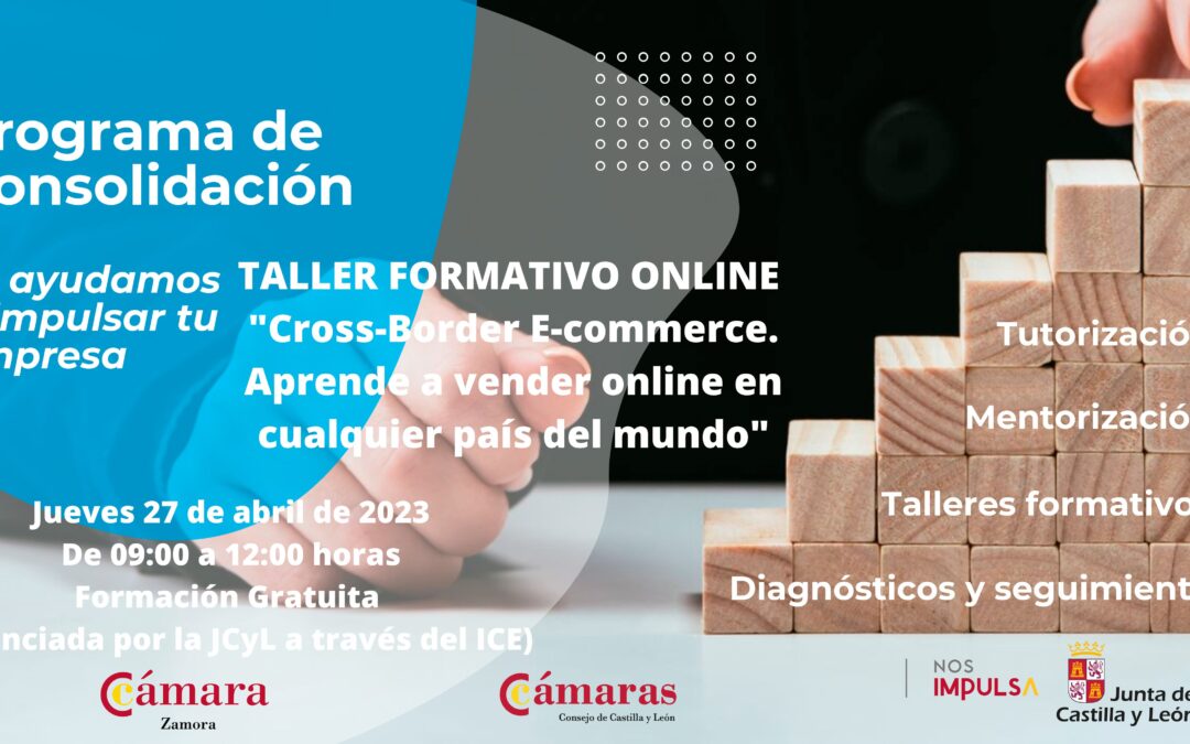 Taller Formativo Online “Cross-Border E-commerce. Aprende a vender online en cualquier país del mundo”