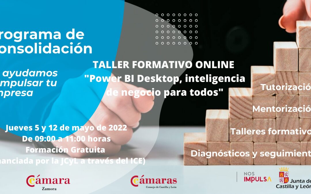 Taller Formativo Online “Power BI Desktop, inteligencia de negocio para todos”