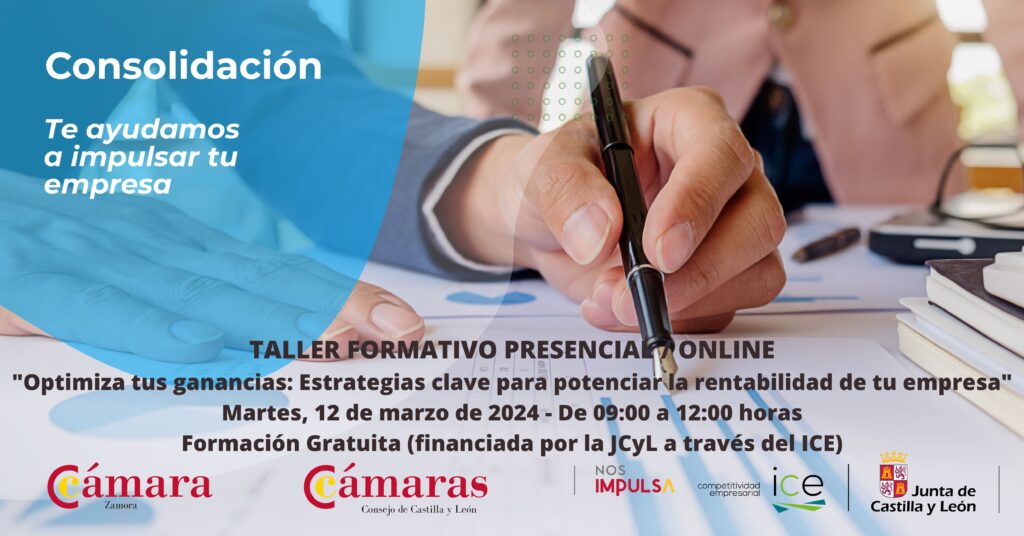 La Cámara de Comercio de Zamora y la Junta de Castilla y León inciden en la importancia de la consolidación y digitalización empresarial mediante diagnósticos y análisis específicos