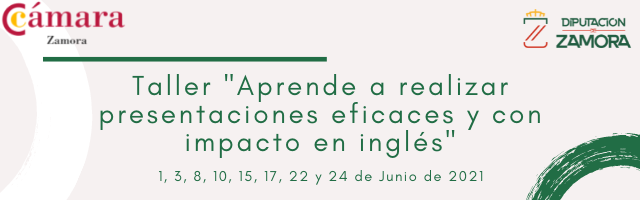 Taller online Aprende a realizar presentaciones eficaces y con impacto en inglés