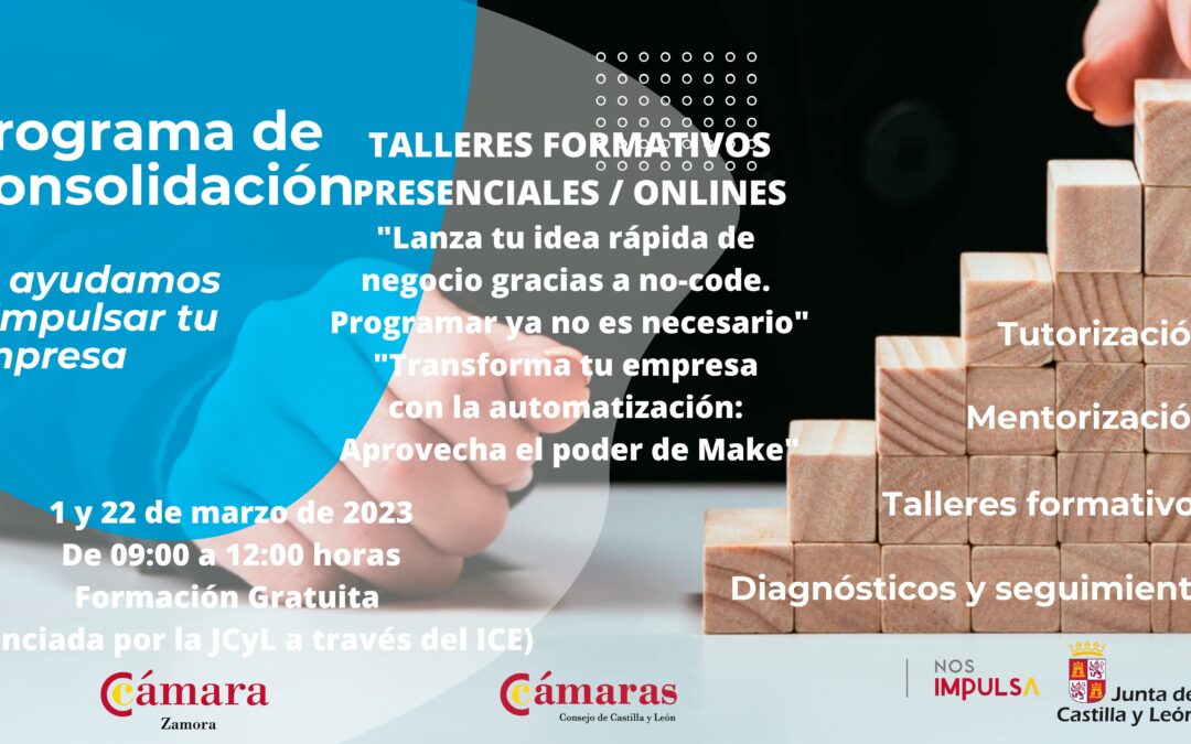La Cámara de Comercio de Zamora y la Junta de Castilla y León apoyan la consolidación y digitalización empresarial mediante diagnósticos y análisis personalizados