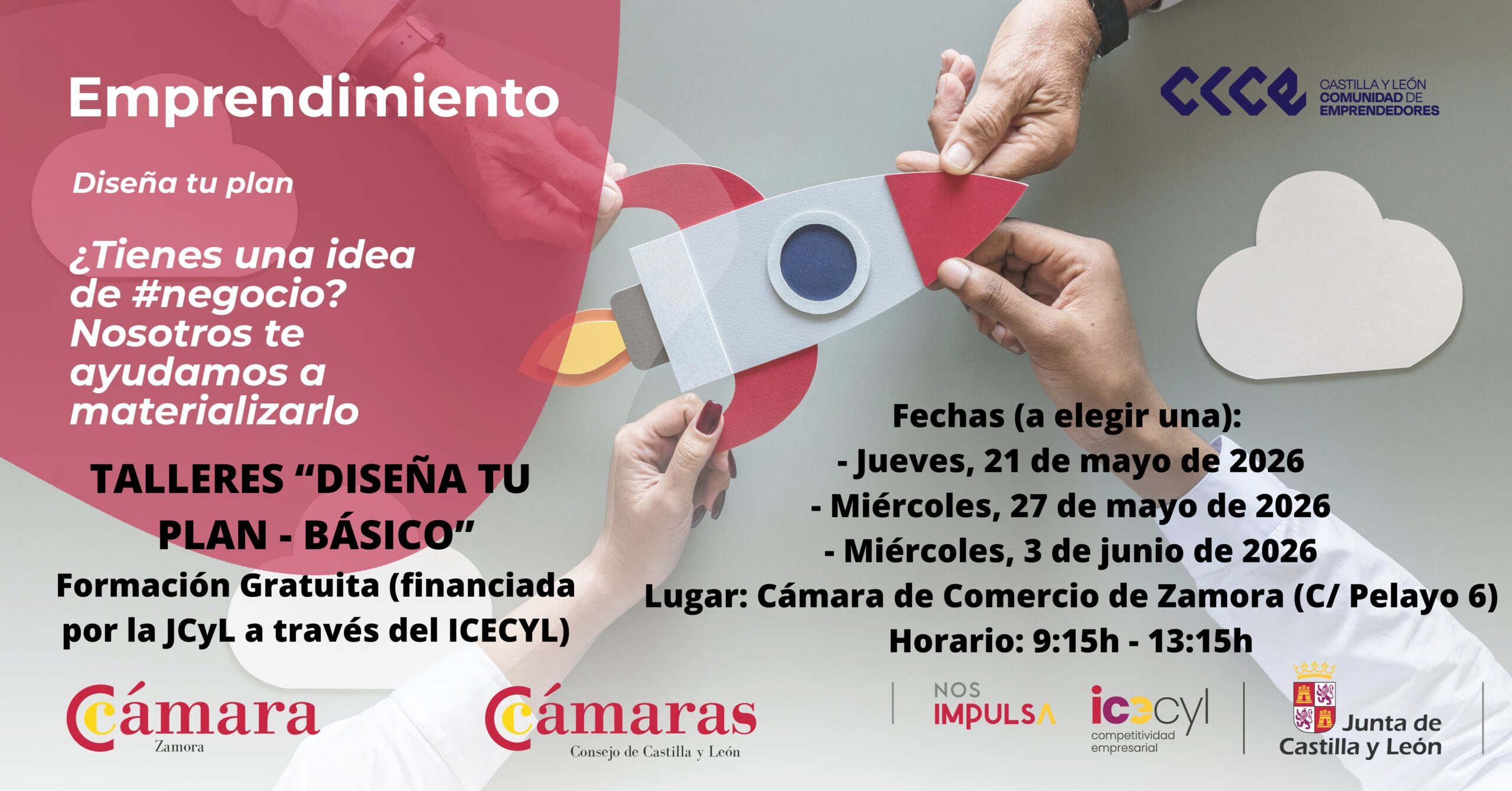 Talleres Diseña tu Plan Básico Mayo y Junio