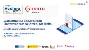 La Importancia del Certificado Electrónico para solicitar el Kit Digital
