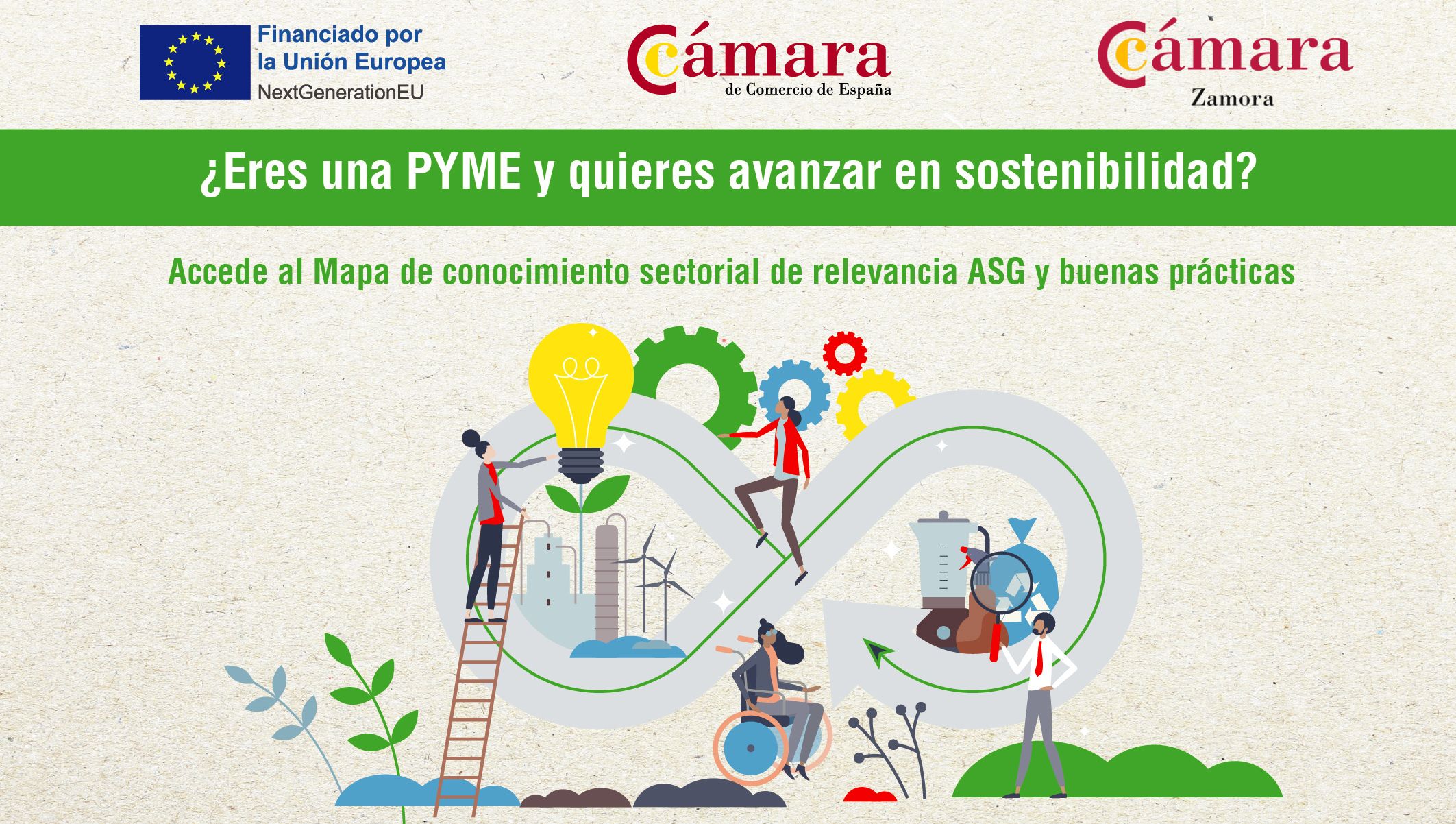 Jornada Online "Presentación del Mapa de conocimiento sectorial de relevancia ASG y buenas prácticas para pymes"