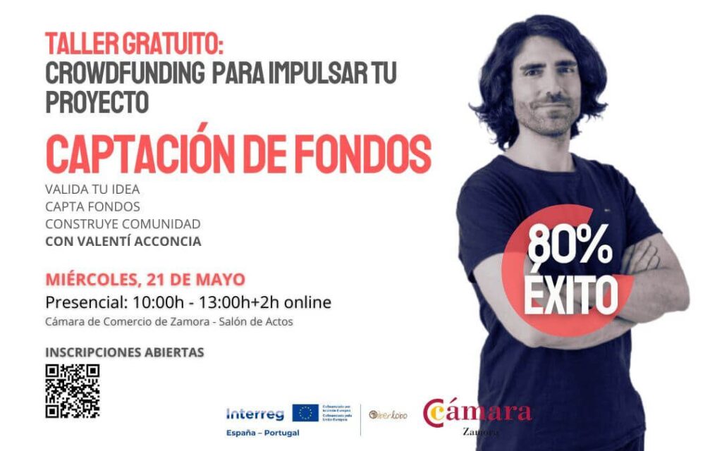 Lanzamos un exclusivo taller gratuito en Crowdfunding con el experto Valentí Acconcia