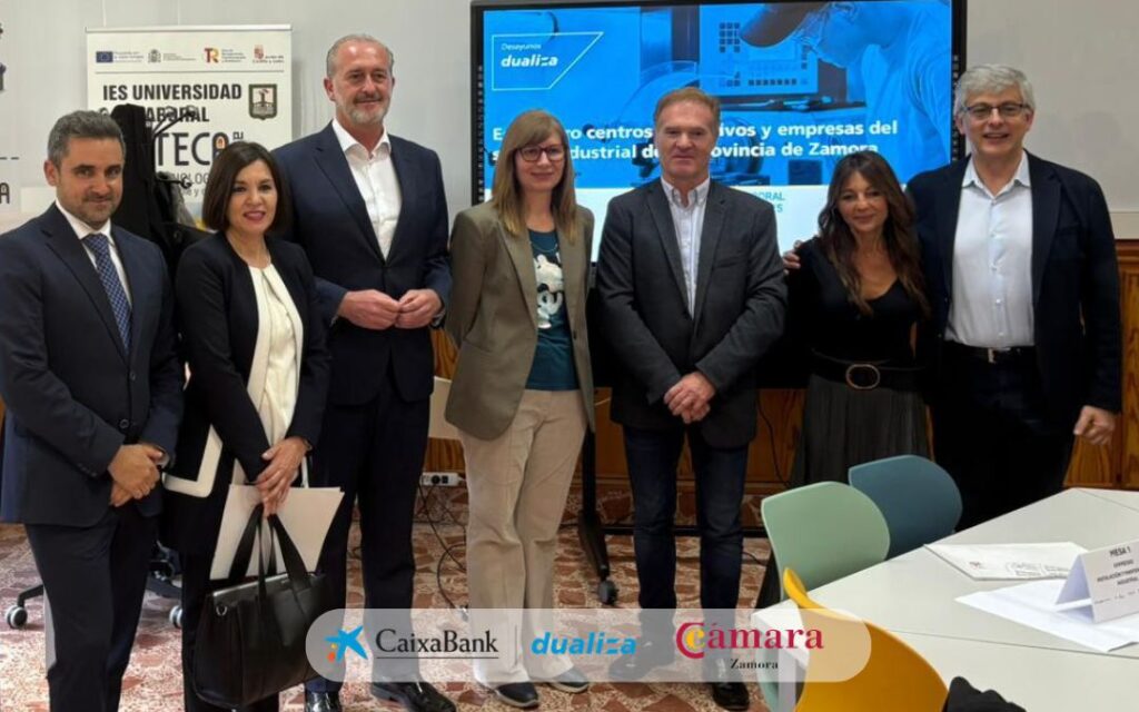 Junto a CaixaBank Dualiza, CEOE Zamora y JCyL acercamos la FP a los sectores industrial y metal de la provincia