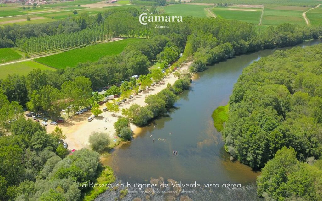 En Zamora también hay playas