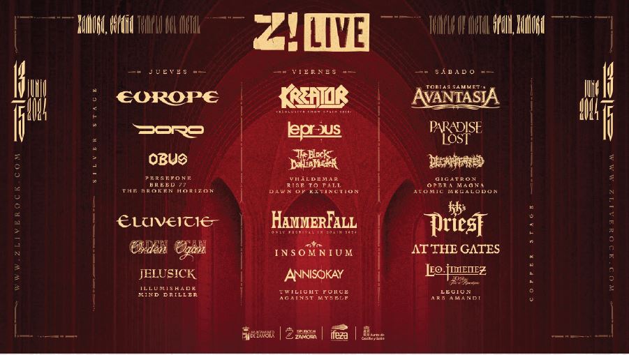 La Cámara de Comercio de Zamora colabora con el Festival Internacional Z!Live Rock Fest