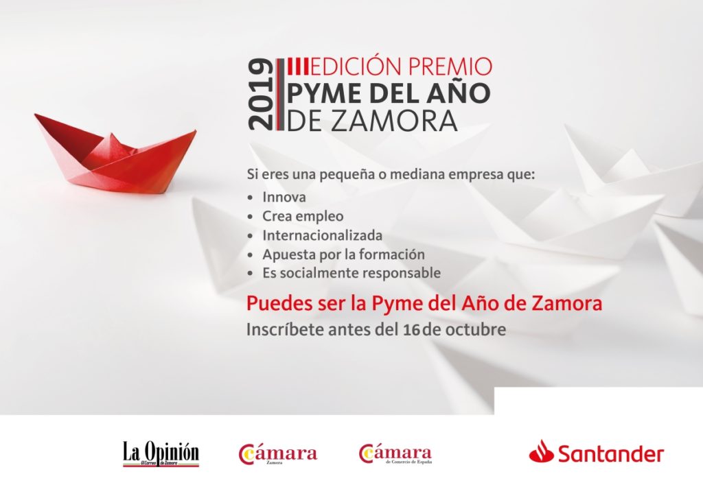 Premio Pyme del año 2019 Cámara Zamora