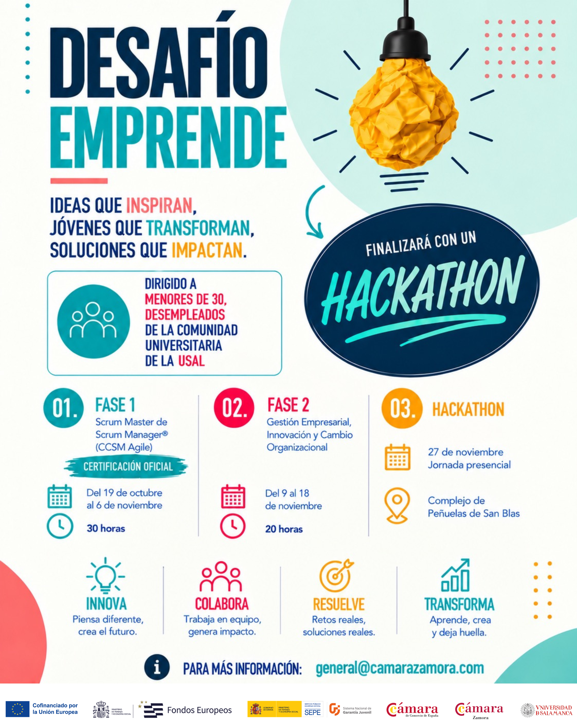 Zamora desafío emprende