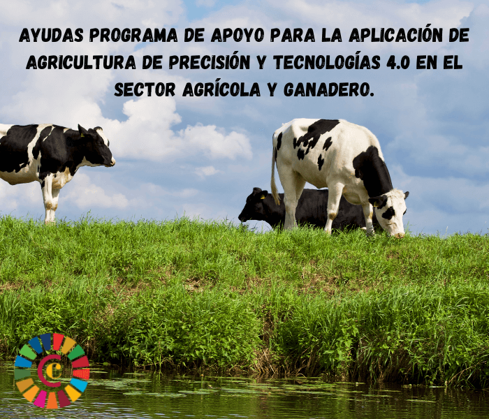 Ayudas programa de apoyo para la aplicación de agricultura de precisión y tecnologías 4.0 en el sector agrícola y ganadero.