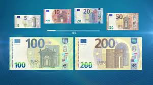 Nuevos billetes de 100€ y 200€ en circulación a partir del 28/05/2019