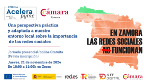 Jornada presencial y online gratuita: «En Zamora las redes sociales SÍ funcionan»